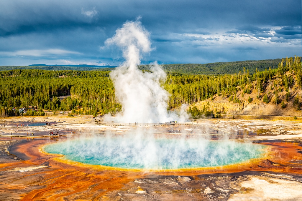 Grand Prismatic Spring Yellowstone
