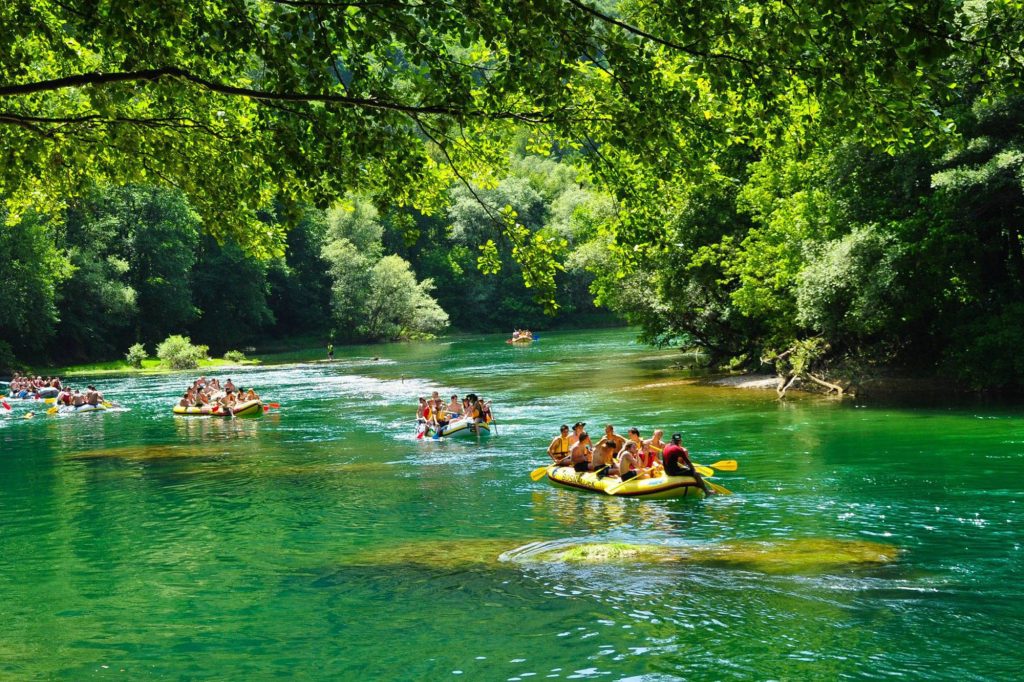 Rafting Una i Krupa